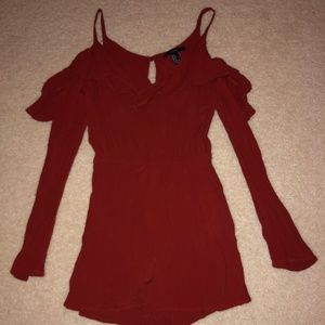 Long Sleeve Romper - Size Small